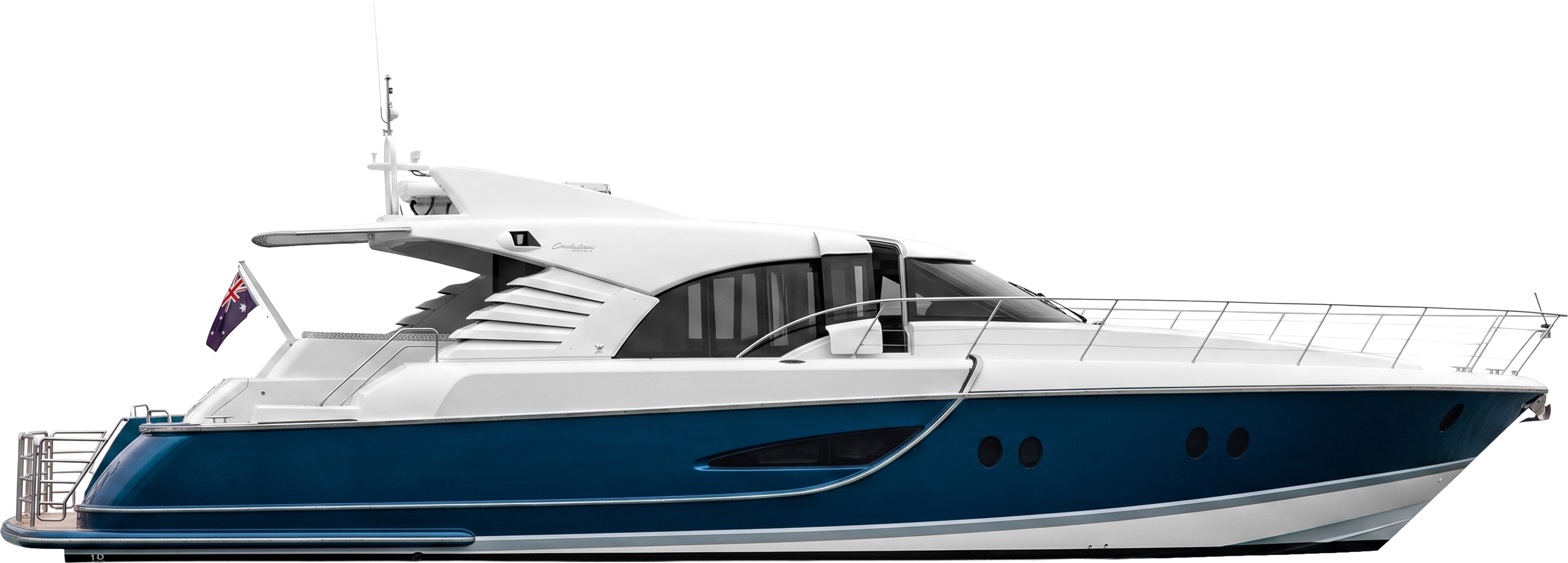 YOT Blue side profile